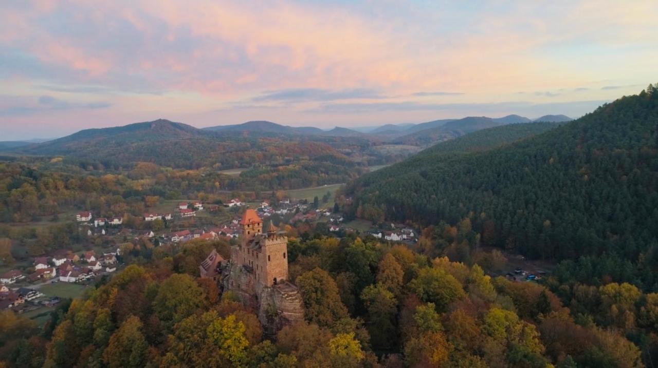 Ferienwohnung Am Waldrand Lemberg Kültér fotó
