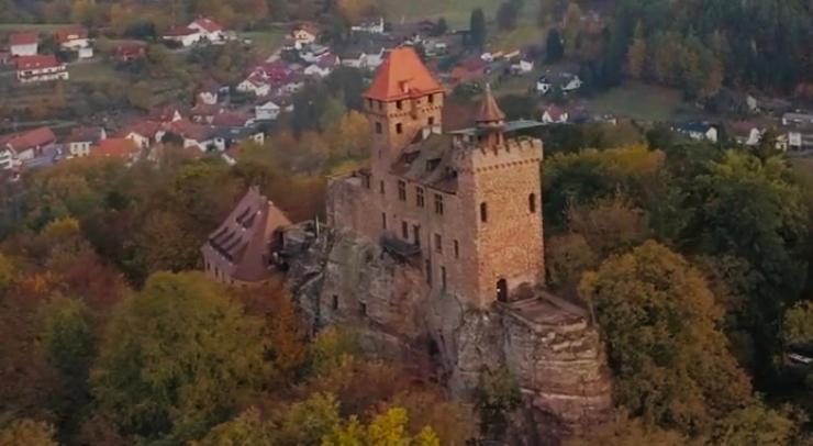 Ferienwohnung Am Waldrand Lemberg Kültér fotó