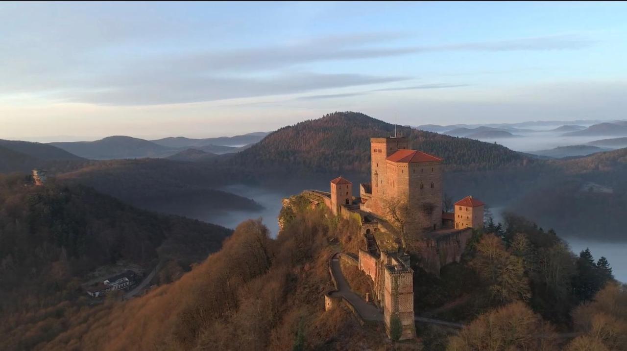 Ferienwohnung Am Waldrand Lemberg Kültér fotó