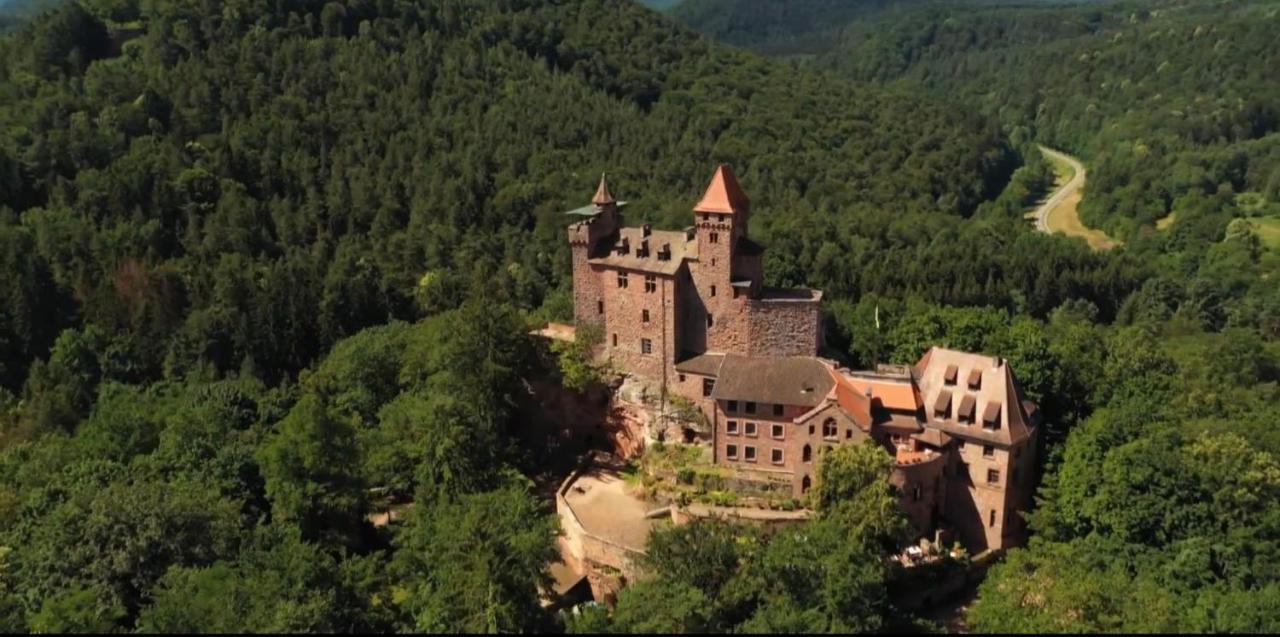 Ferienwohnung Am Waldrand Lemberg Kültér fotó